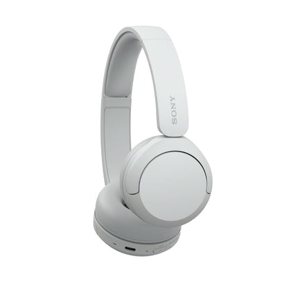 Sony WH-CH520 Wireless Bluetooth Headphones with Mic, Up to 50Hrs Battery-White 