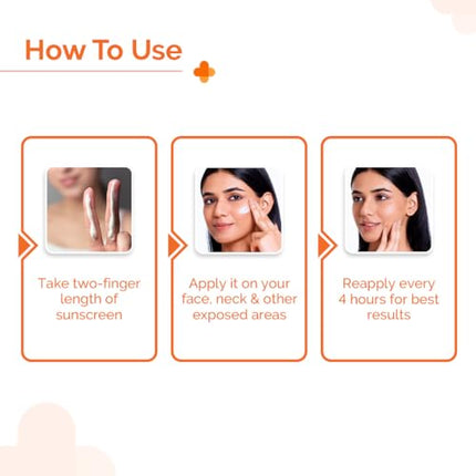 The Derma Co 1% Hyaluronic Sunscreen Oil-Free Gel SPF 50 PA++++ | For Oily, Acne-Prone Skin | Lightweight Texture | No White Cast | UVA/UVB, Broad Spectrum Protection & Blue Light Protection | Non- Comedogenic | Clinically Tested - (In -Vivo) | Tan Protec 