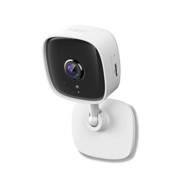TP-Link Tapo 2MP 1080p Full HD Home Security Wi-Fi Smart Camera| Alexa Enabled| 2-Way Audio| Night Vision| Motion Detection| Sound and Light Alarm| Indoor CCTV (Tapo C100) White 