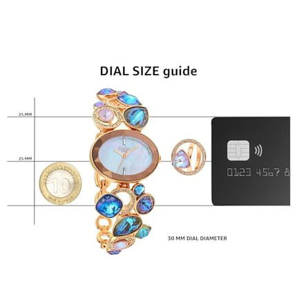 Titan Raga Moments of Joy Mother of Pearl Dial Women Multicolor Analog Watch with Metal Strap-NS95126WM01F 