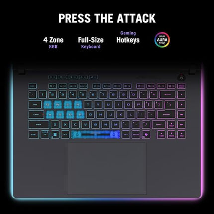 ASUS ROG Strix G16, Intel Core Ultra 9 275HX, Gaming Laptop(RTX 5060-8GB/115W TGP/16GB/1TB /2.5K QHD+/16"/240Hz/90WHrs/Windows 11/M365 Basic (1Year)*/Office Home 2024/Eclipse Gray/) G615LM-S5128WS 