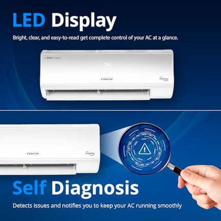 Voltas 1.5 ton 3 Star, Inverter Split AC (Copper, 4-in-1 Adjustable Mode, Anti-dust Filter, 183V Vectra CAW, White) 