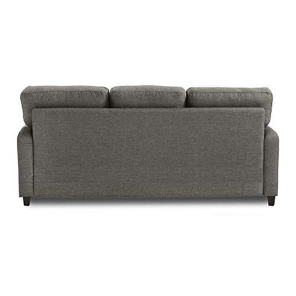 Adorn India Astor 3 Seater Sofa (Grey) (3 Year Warranty) 