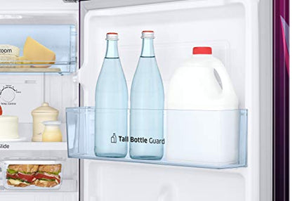 Samsung 236L 2 Star Inverter Frost-Free Double Door Refrigerator (RT28C31429R/HL,Paradise Bloom Purple) Base Stand Drawer 