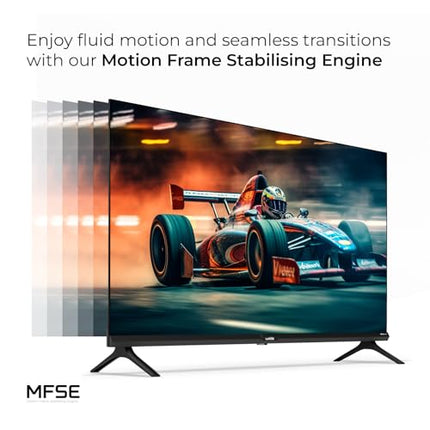Wobble 127 cm (50 inches) QD Series 4K Ultra HD Smart QLED Google TV WB50GTAW9602QD (Black) 