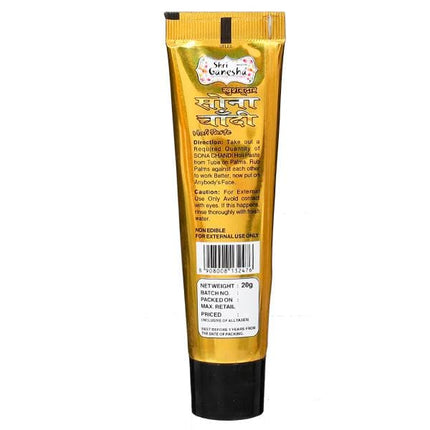 VR CREATIVES Non-Toxic Herbal Holi Colorur Golden and Sliver 20 ml Each Magic Holi Colors Pack of 2 