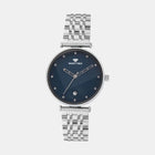 Mont Neo Women Quartz Blue Dial Analog Metal Watch 9010E-M1105 