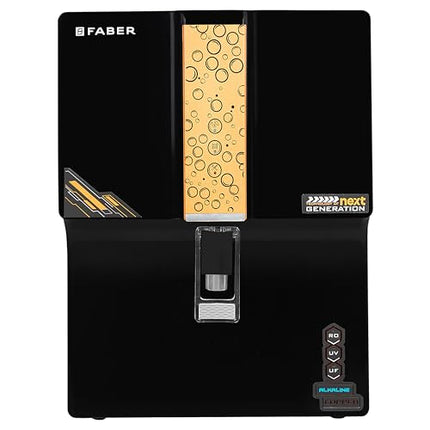 Faber Copper Guard (RO+UV+UF+Alkaline+Copper)|7L Storage|9 Stage Filtration Pre & Post Carbon|Upto 2500 TDS|Tank Full, Power,Purification Indicator|Borewell,Tank & Municipal Water|1y Warranty by Faber 