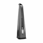 Symphony Surround-i High Speed Bladeless Technology Tower Fan for Home With Touchscreen Control Panel, Remote, and Swivel Action (White) 