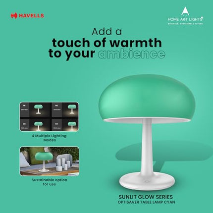HAVELLS Solar Table Lamp (LED OPTISAVER 1W IP44 Solar Table LAMP) 