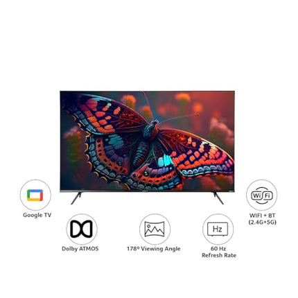 Acerpure 164 cm (65 inch) Elevate Series Ultra HD 4K QLED Smart Google TV AP65UG51QEVTD 