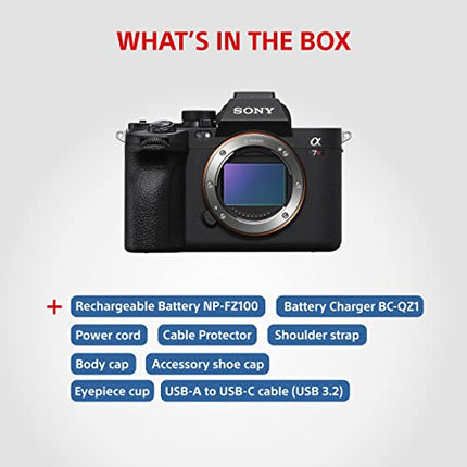 Sony Alpha ILCE-7RM5 Full-Frame High Resolution 61 MP Camera|Artificial Intelligence for Human Pose Estimation|Real-time AF for Human/Animals/Birds/Insects/Train/Cars/Aeroplanes|Movie Recording 8k 24p