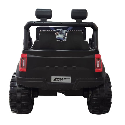 SHAKYA WORLD Pobo Battery Operated Jeep for Kids Ride on Toy Kids Car with Music & Light Electric Car Jeep Battery Car for Kids to Drive || Red Color 