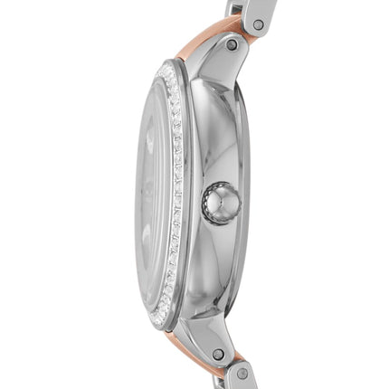 Fossil Virginia Analog Gold Dial Women's Watch-ES3405 