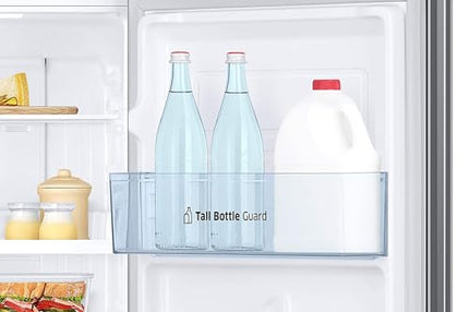 Samsung 236 L, 2 Star, Digital Inverter, Frost Free Double Door Refrigerator (RT28C3032GS/HL, Gray Silver) 