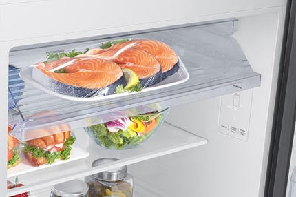 Samsung 419 L, 3 Star, Convertible 5-in-1, Digital Inverter, Frost Free Double Door, Bespoke AI WiFi Enabled Refrigerator (RT45DG6A4DB1HL, Black Matte/Black DOI) 