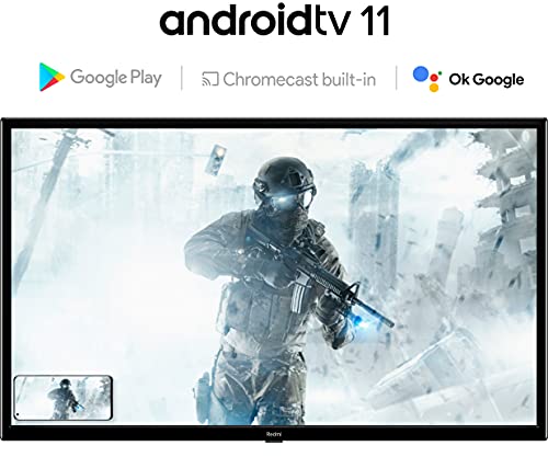 Redmi 80 cm (32 inches) Android 11 Series HD Ready Smart LED TV | L32M6-RA/L32M7-RA (Black) 