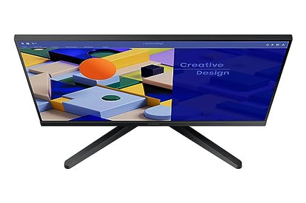 Samsung 22-inch (54.6cm) FHD Flat 1,920 x 1,080 Monitor, IPS, 75 Hz, Bezel Less Design, AMD FreeSync, Flicker Free, HDMI, D-sub, (LS22C310EAWXXL, Black) 