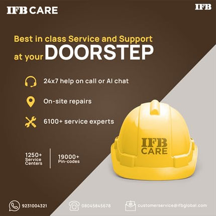 IFB 9 Kg 5 Star, DeepClean® Technology, AI Powered, WiFi, Fully Automatic Front Load Washing Machine (EXECUTIVE MXN 9014K CMS, PowerSteam®, 9 Swirl, Steam Refresh, Inbuilt Heater, Eco Inverter, Mocha) 