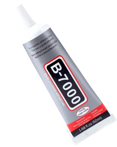 B7000 (50ML/1.68) fl.oz Mobile Phones,Artificial Crystal Crafts, Jewelry, Beads, Clothes, Shoes, Fabrics,Screen Repair, Metal, Stone, Glass | Cyanoacrylate 