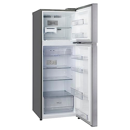 LG 322 L 3 Star Frost-Free Smart Inverter Double Door Refrigerator (GL-S342SDSX, Dazzle Steel, Convertible with Express Freeze) 