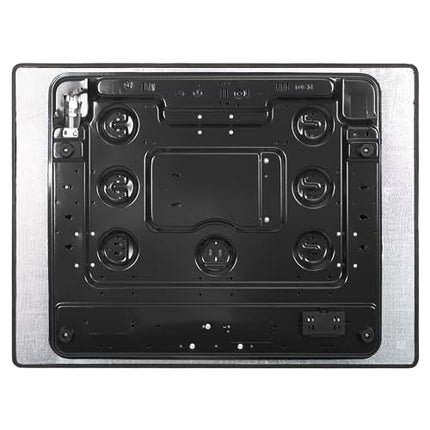 Faber 3 Burner 70cm Hob |Auto-Ignition| HOB PRIME HT703 CRS BR CI AI |Metal Knobs| Cast Iron Pan Support |Hob/Cooktop Hybrid| Black Glass Finish |5 Yr Warranty on Glass,Valve & 2 Yr on Burner by Faber 