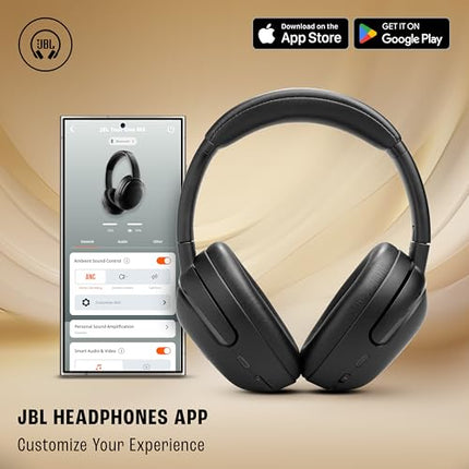 JBL Tour One M3 Award Winning Wireless Over Ear Headphones with ANC 2.0, Hi-Res LDAC Audio,Spatial 360 Sound, 8 Mics - Perfect Calls with Crystal AI,70Hrs Playback, Black 