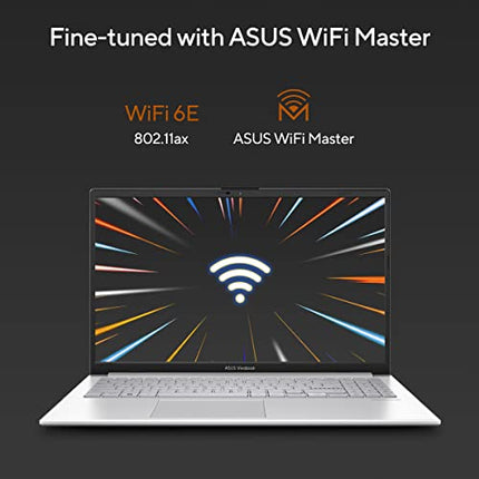 ASUS Vivobook Go 15, AMD Ryzen 3 7320U Thin & Light Laptop(AMD Radeon iGPU/8GB RAM/512GB SSD/FHD/15.6"/60Hz/Windows 11/M365 Basic (1Year)*/Office Home 2024/Cool Silver/1.63 Kg) E1504FA-NJ131WS 