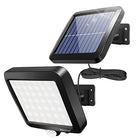 BENMA Solar Lights for Outdoors, 56 LEDs, Solar Lights, 120° Super Bright Solar Wall Light with Motion Sensor, IP65 Waterproof Garden Security Wall Light with 5 m Cable 