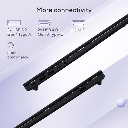 ASUS Vivobook 16, Snapdragon X, 16GB RAM, 512GB SSD, FHD+ 16", Windows 11, Office Home 2024, Quiet Blue, 1.88kg, X1607QA-MB049WS, Qualcomm Adreno iGPU, 45TOPS, M365 Basic (1Year)* Laptop 