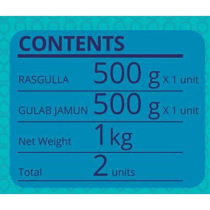 Haldiram's Nagpur Sweet Wonder (1kg) With Holi Colour gift Box 