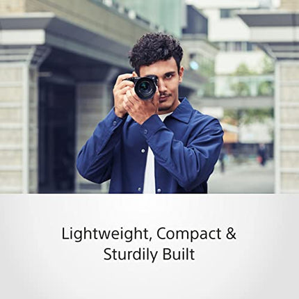 Sony New Alpha ILCE-6400K (Previously ILCE-6400L) with Upgraded SELP1650 (Ver 2) Power Zoom Lens | 24.2MP | APS-C Sensor | Fast Auto Focus | 4K Vlogging Camera | Tiltable LCD – Black 