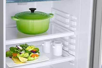 Samsung 183 L, 3 Star, Digital Inverter, Direct-Cool Single Door Refrigerator (RR20C1723S8/HL, Silver, Elegant Inox) 