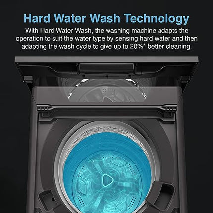 Whirlpool 7.5 Kg 5 Star Royal Fully-Automatic Top Load Washing Machine (WHITEMAGIC ROYAL 7.5 GENX, Grey, Hard Water Wash, ZPF Technology) 