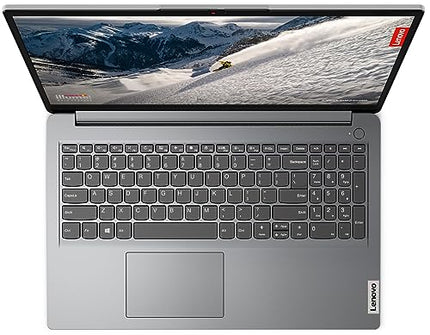 Lenovo IdeaPad Slim 1 Intel® Celeron® N4020 15.6 inch (39.6cm) Thin & Light Laptop (8GB RAM/512GB SSD/Windows 11 Home/Office Home & Student 2021/1Yr ADP Free/Grey/1.3Kg), 82V700KHIN 