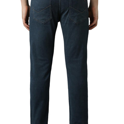 Louis Philippe Men's Slim Jeans (LRDNCSLP528948_Navy 