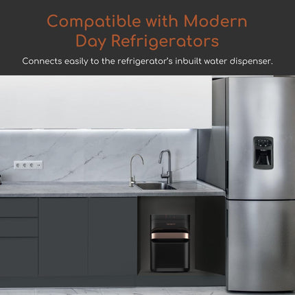 Aquaguard Designo NXT 9-Stage Under The Counter Water Purifier | Active Copper+RO+UV Tech | Taste Adjuster | 7L Storage | Inbuilt Pressure Pump | Suitable for Tanker, Borewell & Municipal Water 