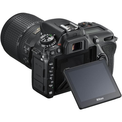 Nikon D7500 20.9MP Digital SLR Camera (Black) with AF-S DX NIKKOR 18-140mm f/3.5-5.6G ED VR Lens 