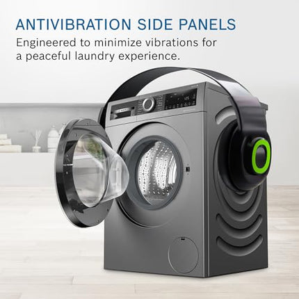 Bosch 10.5/6 KG Inverter Fully Automatic Front Load Washer Dryer with LED TOUCH DISPLAY (WNA2E4U1IN,Cast Iron Grey) 