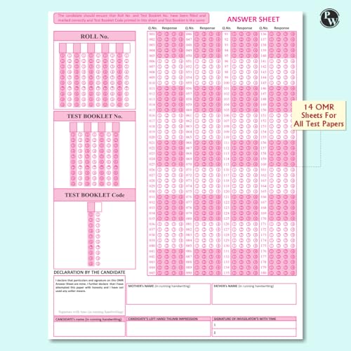 PW NTA NEET Rankers Test Series 2025 Updated as per Latest NEET Pattern 180 Questions Verified & Curated by Expert Faculties | 10 Full Syllabus + 4 Part Syllabus (Class 11 & 12) | OMR Sheet, Solution Booklet with NCERT References 