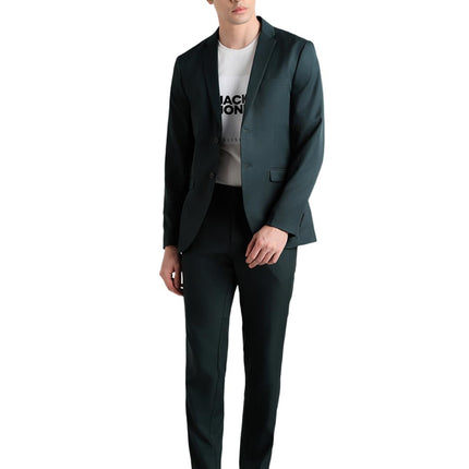 JACK & JONES Slim Fit Blazer(12250242_Darkest Spruce_52) 