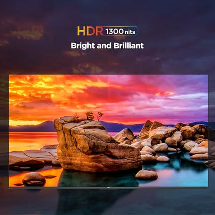 TCL 164 cm (65 inches) 4K Ultra HD Smart QD-Mini LED Google TV 65C755 (Black) 
