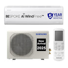 Samsung 1.5 Ton 5 Star Windfree AI Inverter Smart Split AC (WiFi, Energy Saving, Voice Control, Powerful Cooling, Copper, Digital Inverter, 4 Way swing, Convertible, BESPOKE AI AR60F19D1ZWNNA) 