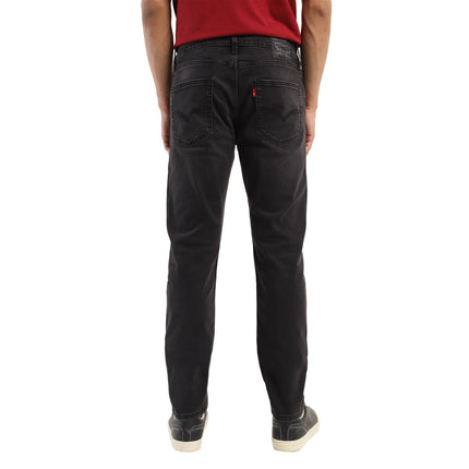 Levi's Men's Mid Rise 512 Slim Tapered Fit Mid-Rise Light Fade Stretchable Jeans Black, 30 