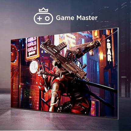 TCL 139 cm (55 inches) 4K Ultra HD Smart QLED Google TV 55P71B Pro (Black) 