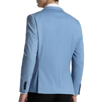 Peter England Men's Blazer (PIBZSNSPA62868_Blue 