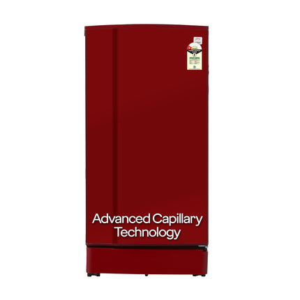 Godrej 180 L 1 Star Advanced Capillary Technology Direct Cool Single Door Refrigerator (2025 Model, RD EDGE 190A TRF ST WN, Steel Wine) 