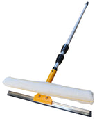 Kenbrook Solar 6 Meters Long Solar Panel Cleaning Mop with Microfiber, Wiper, & Adjustable Telescopic Extension Pole 2 to 6 Meters, Multipurpose for Solar Panels, Glass, and Home Cleaning (6 Meter) 