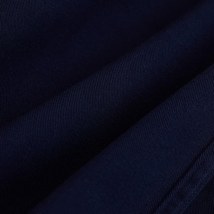 SNITCH Navy Slim Fit Solid Oxford Shirts 