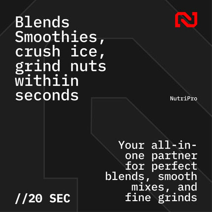 NutriPro Juicer Mixer Grinder - Smoothie Maker - 500 Watts (3 Jars & 2 Blades, Silver) - 2 Year Warranty 